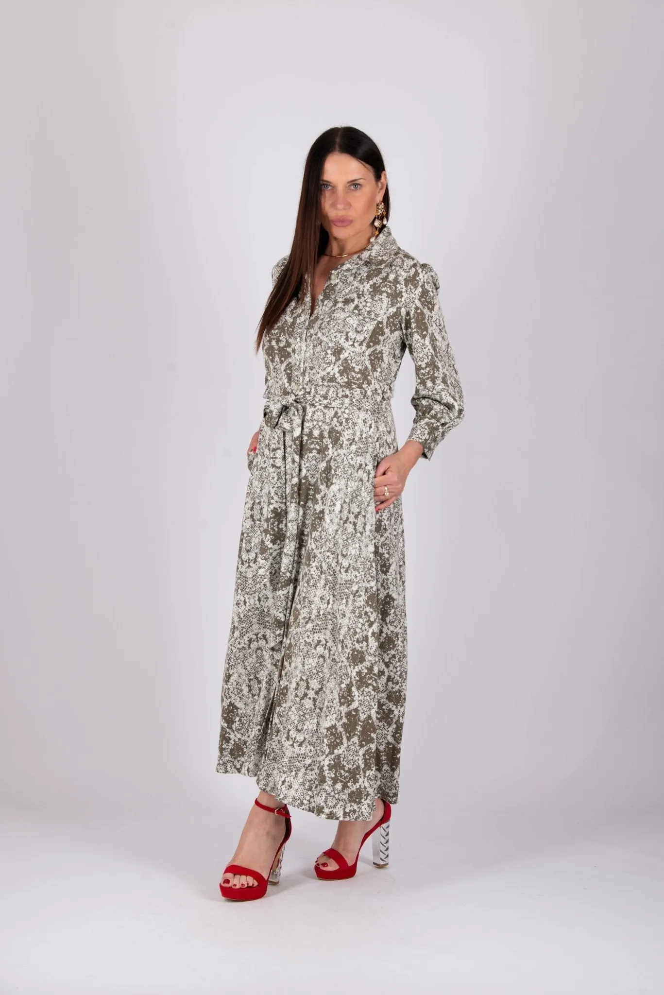 MIRA Cotton Shirt Dress