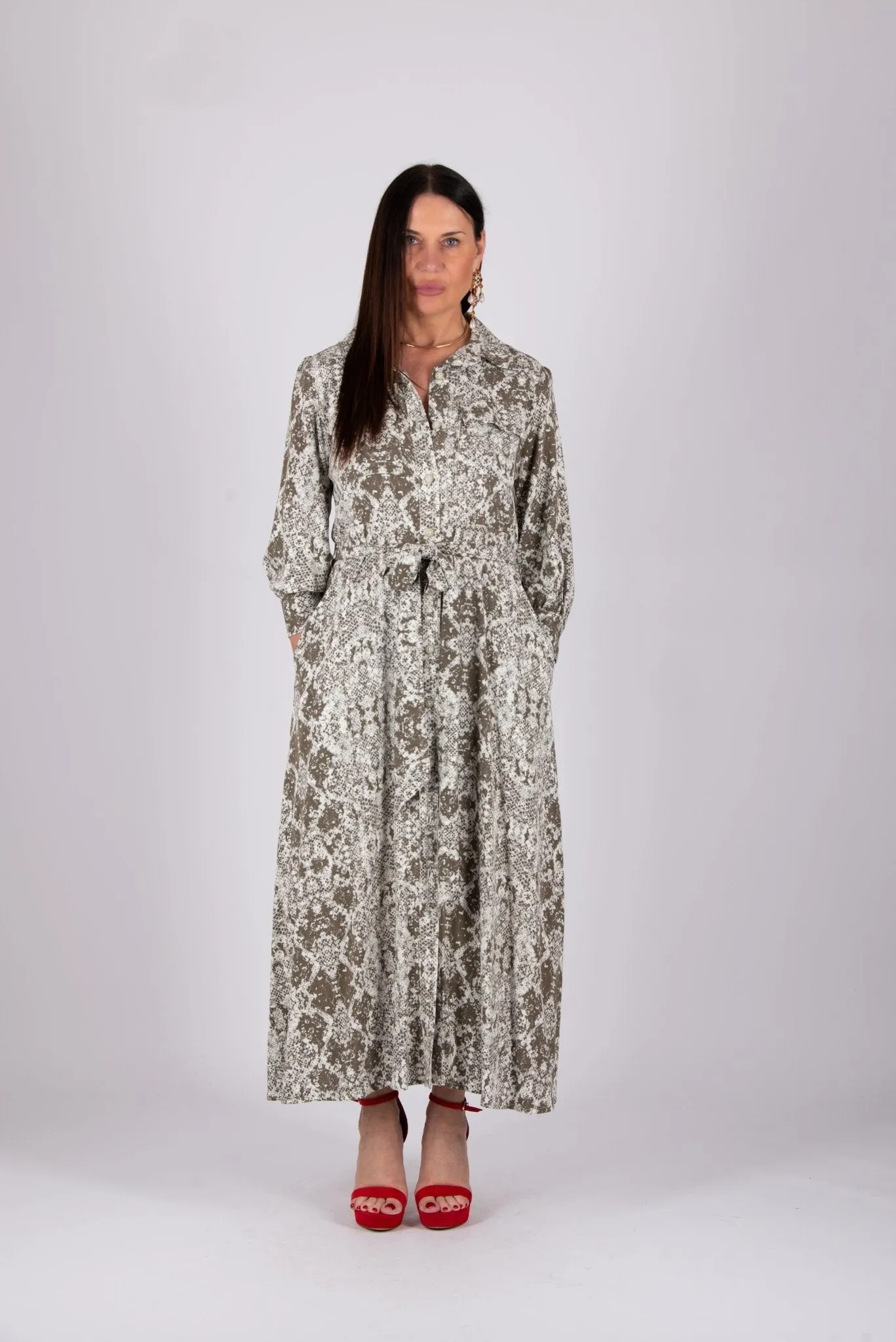 MIRA Cotton Shirt Dress
