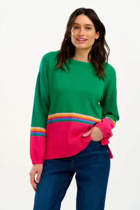MOANA JUMPER (GREEN/PRISM)