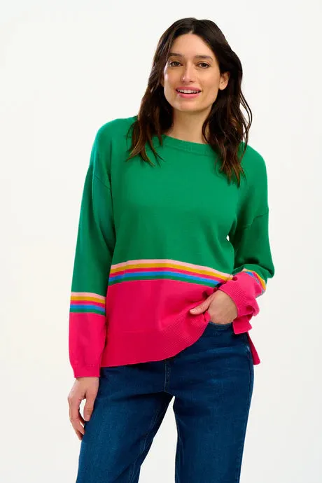 MOANA JUMPER (GREEN/PRISM)