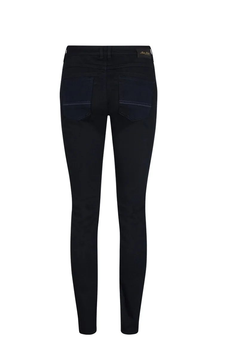 Mos Mosh Naomi Row Deep Blue Jeans