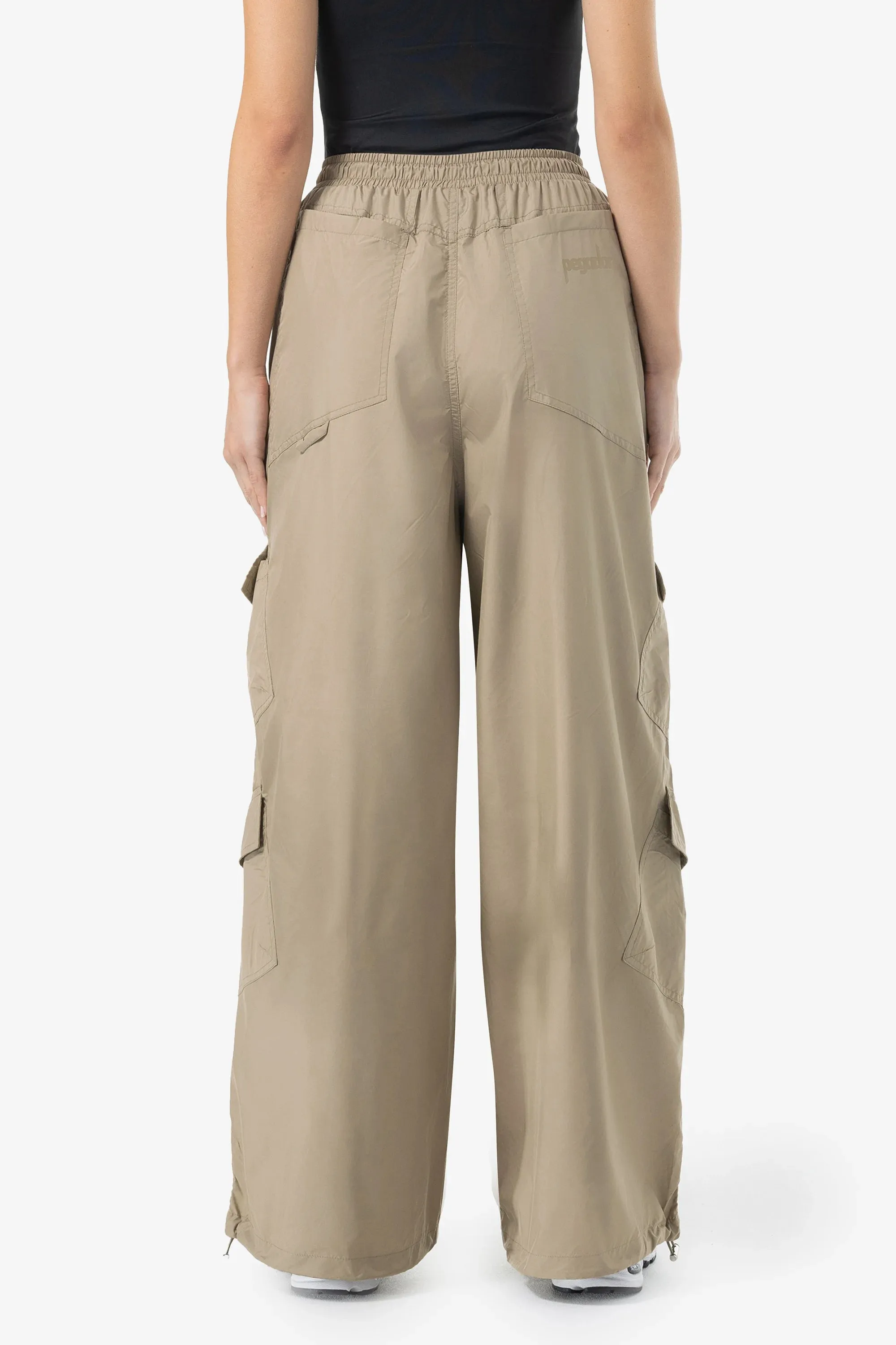Nelly Cargo Tracksuit Pants Desert Taupe
