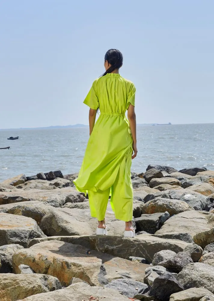 Neon Green Tora Tunic