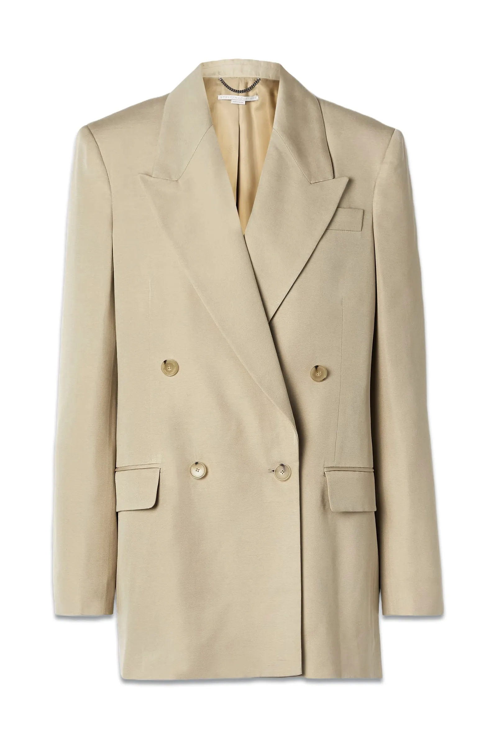   NET SUSTAIN Double-breasted LENZING™ ECOVERO™ Blazer