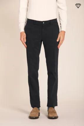 New York pantalone chino uomo in gabardina stretch regular fit ①