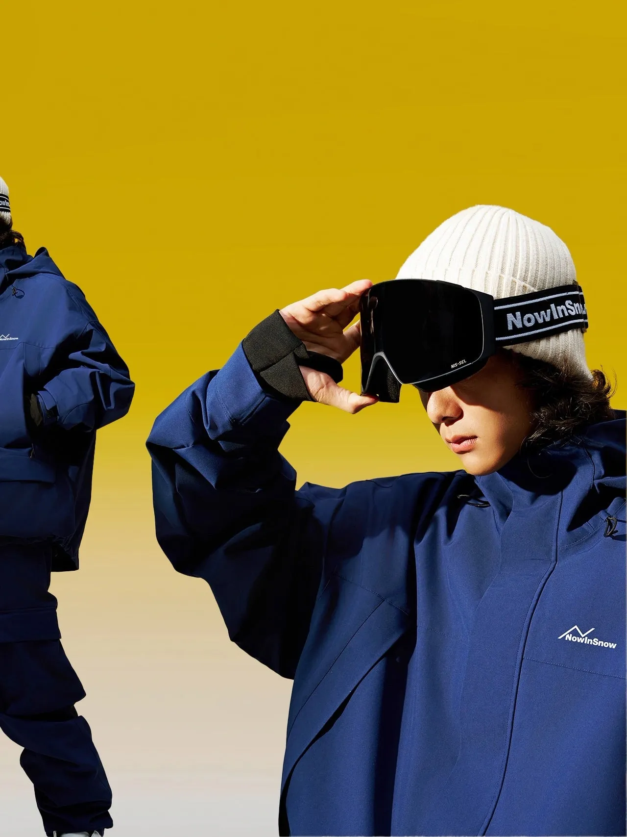NIS 2L Solid Color Loose Jacket - Unisex