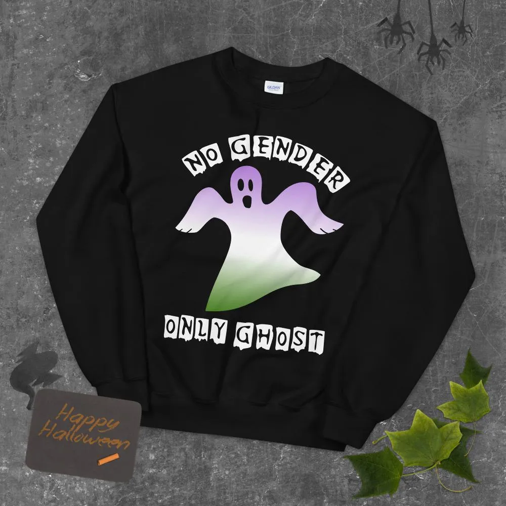 No Gender only Ghost Genderqueer Sweatshirt