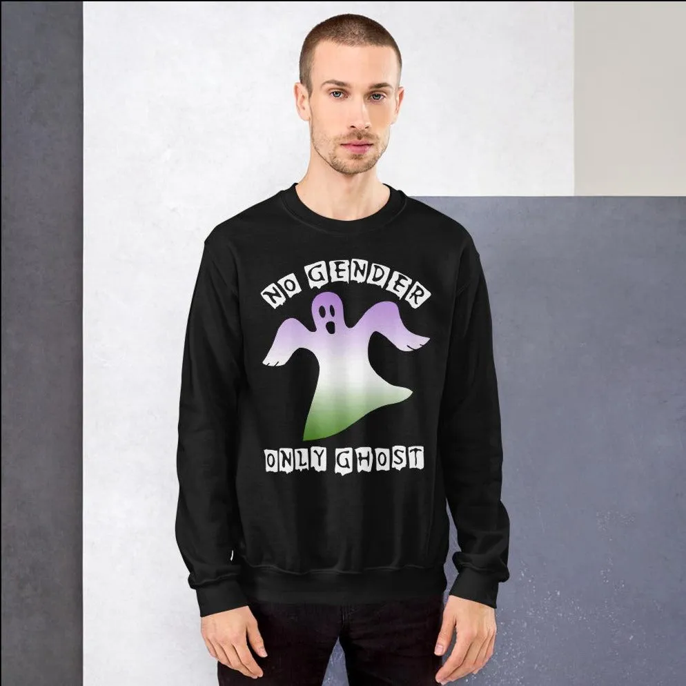 No Gender only Ghost Genderqueer Sweatshirt