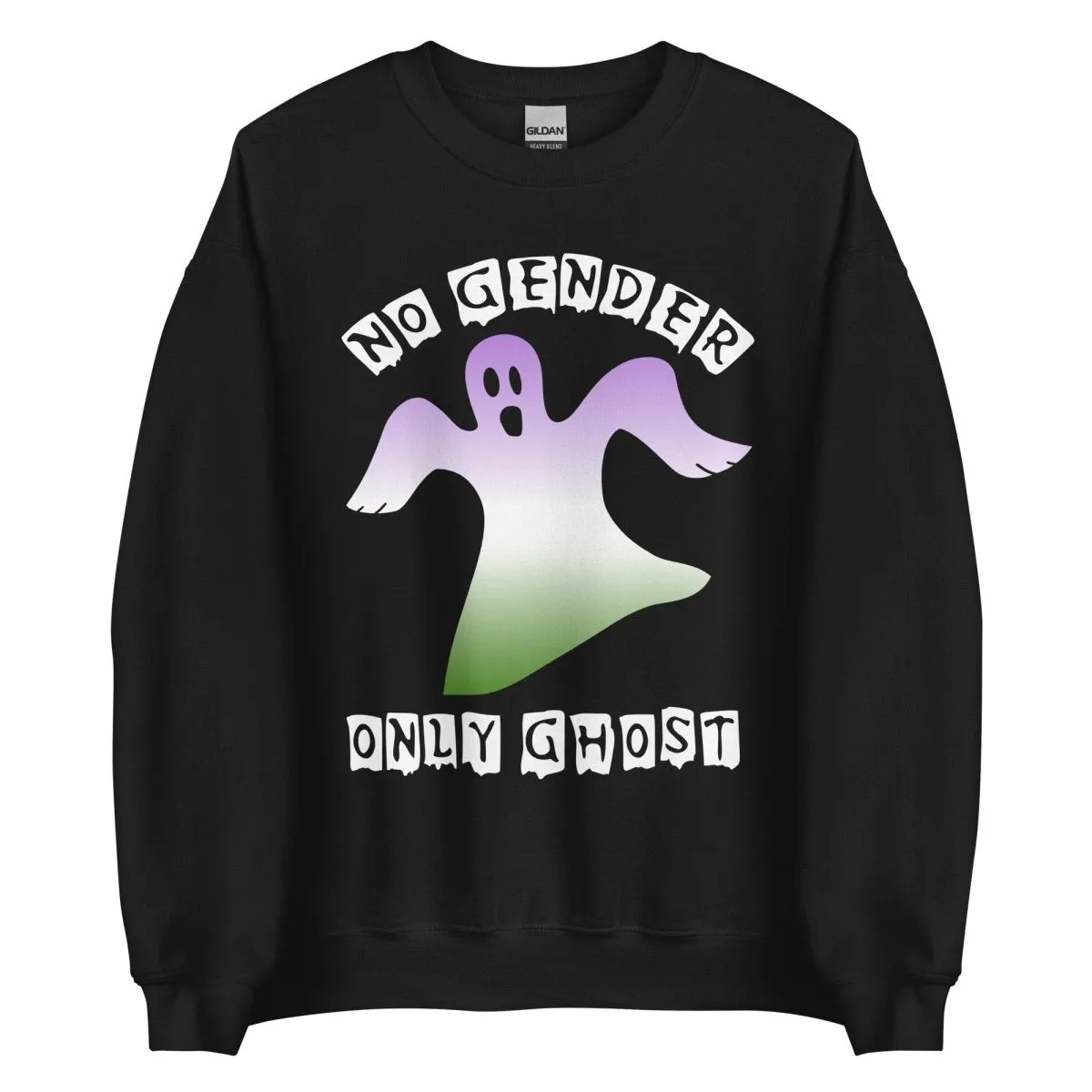 No Gender only Ghost Genderqueer Sweatshirt
