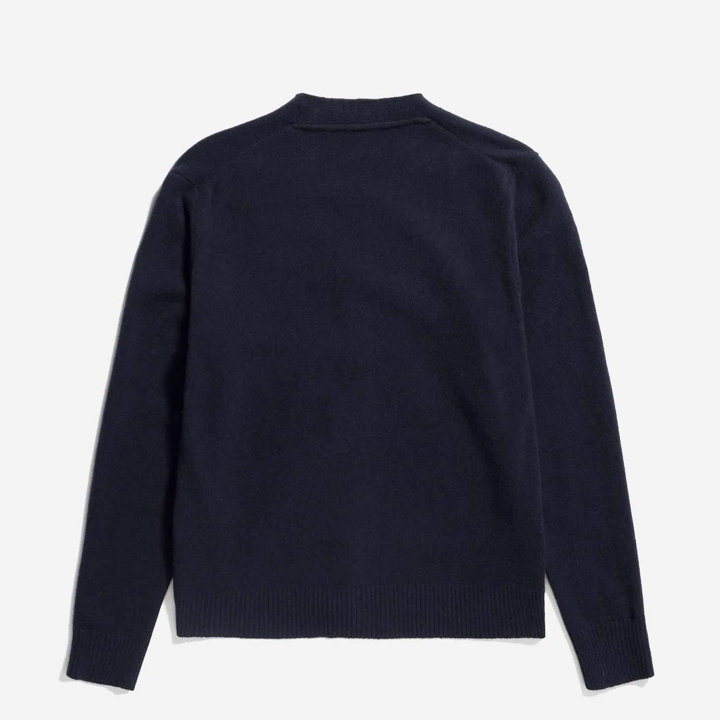 Norse Standard Merino Lambswool Cardigan - Dark Navy