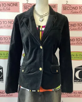 Old Navy Velour Look Blazer (Size XL)