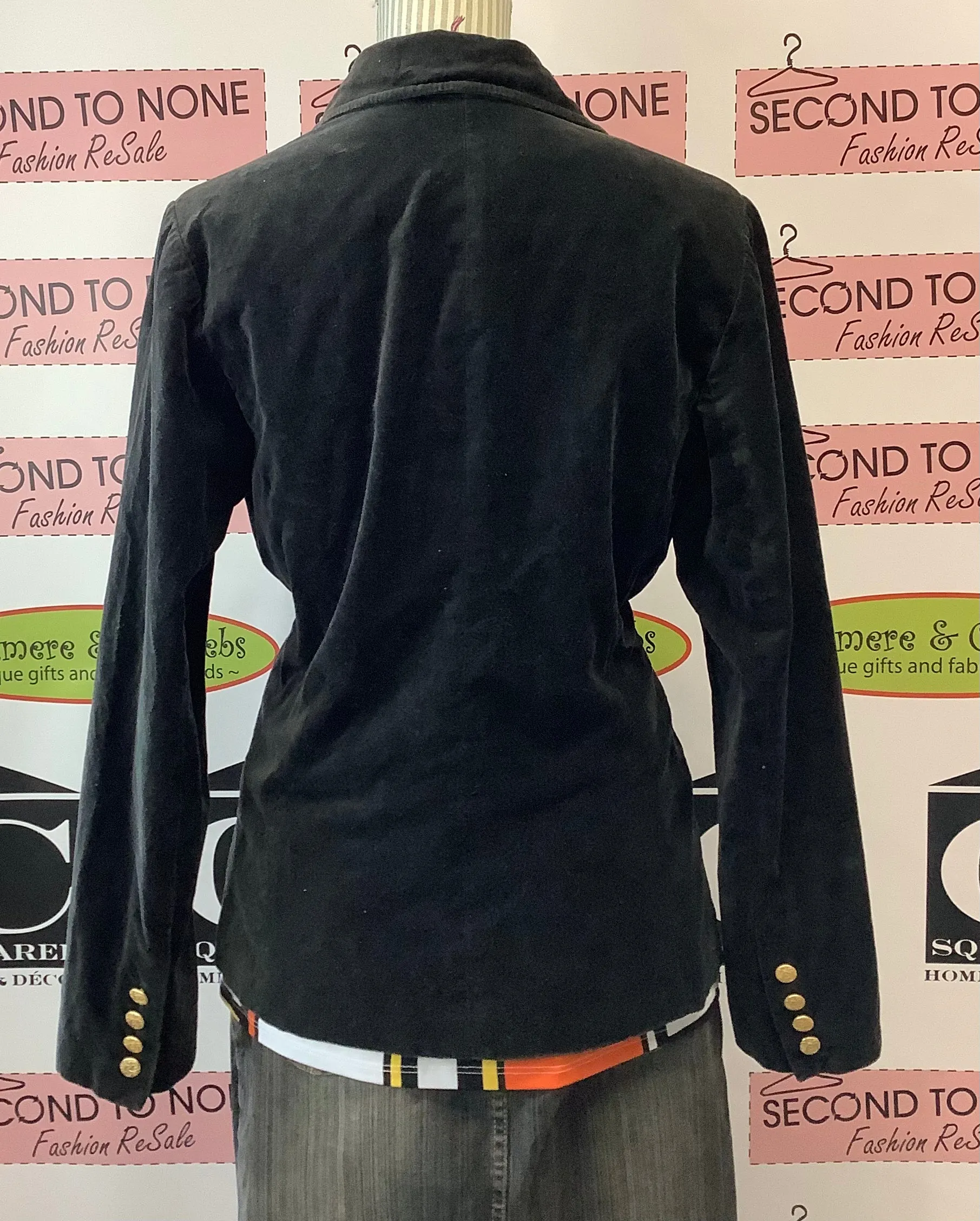 Old Navy Velour Look Blazer (Size XL)
