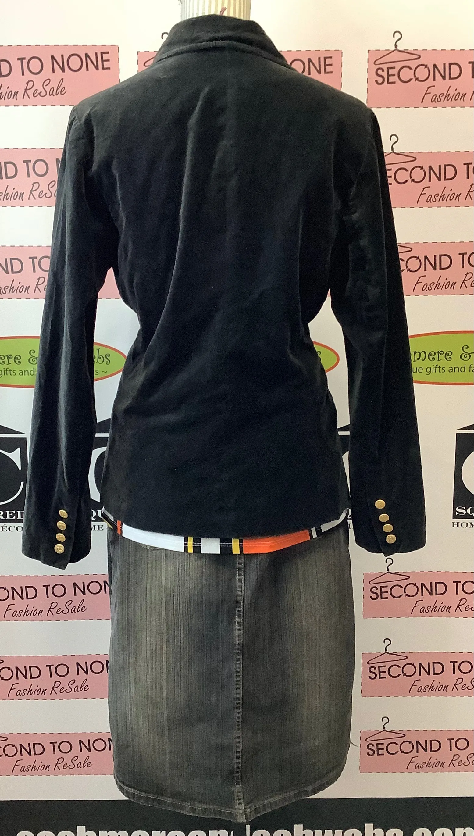 Old Navy Velour Look Blazer (Size XL)