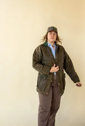 Olive/Brown Barn Jacket - Vintage