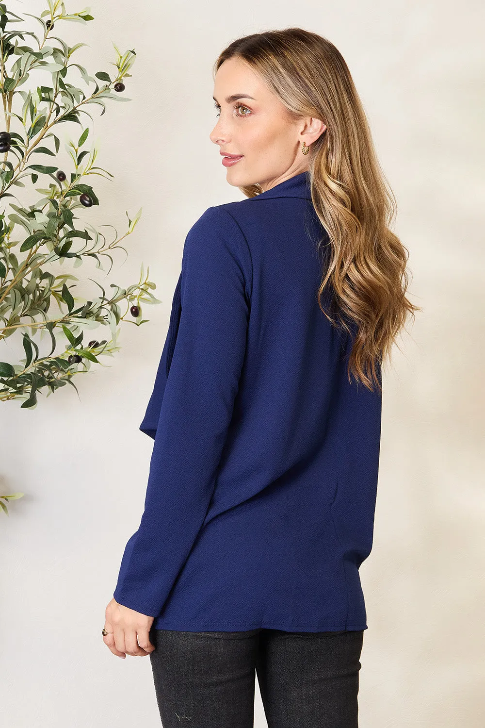 Open Front Blazer