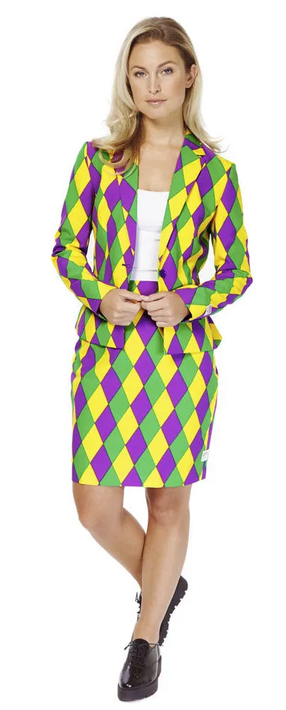 OppoSuits Harlequeen Damenkostüm