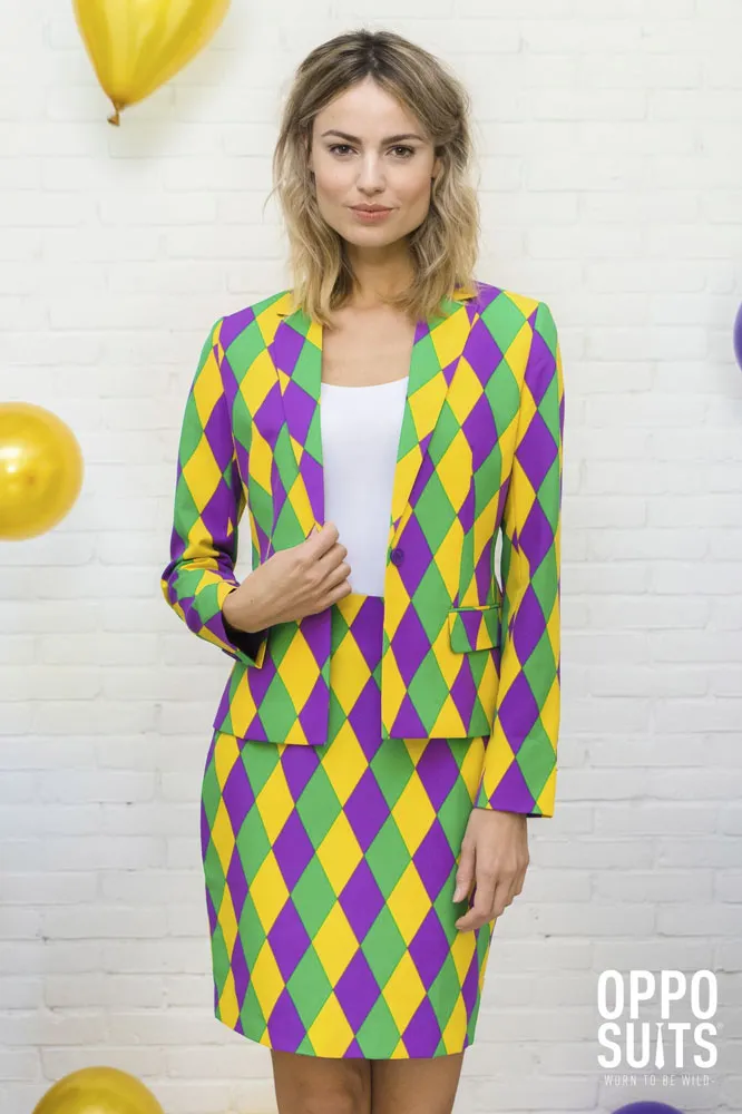 OppoSuits Harlequeen Damenkostüm
