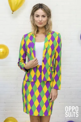 OppoSuits Harlequeen Damenkostüm