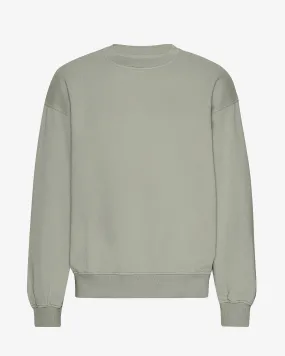 Organic Oversized Crew - Steel Blue