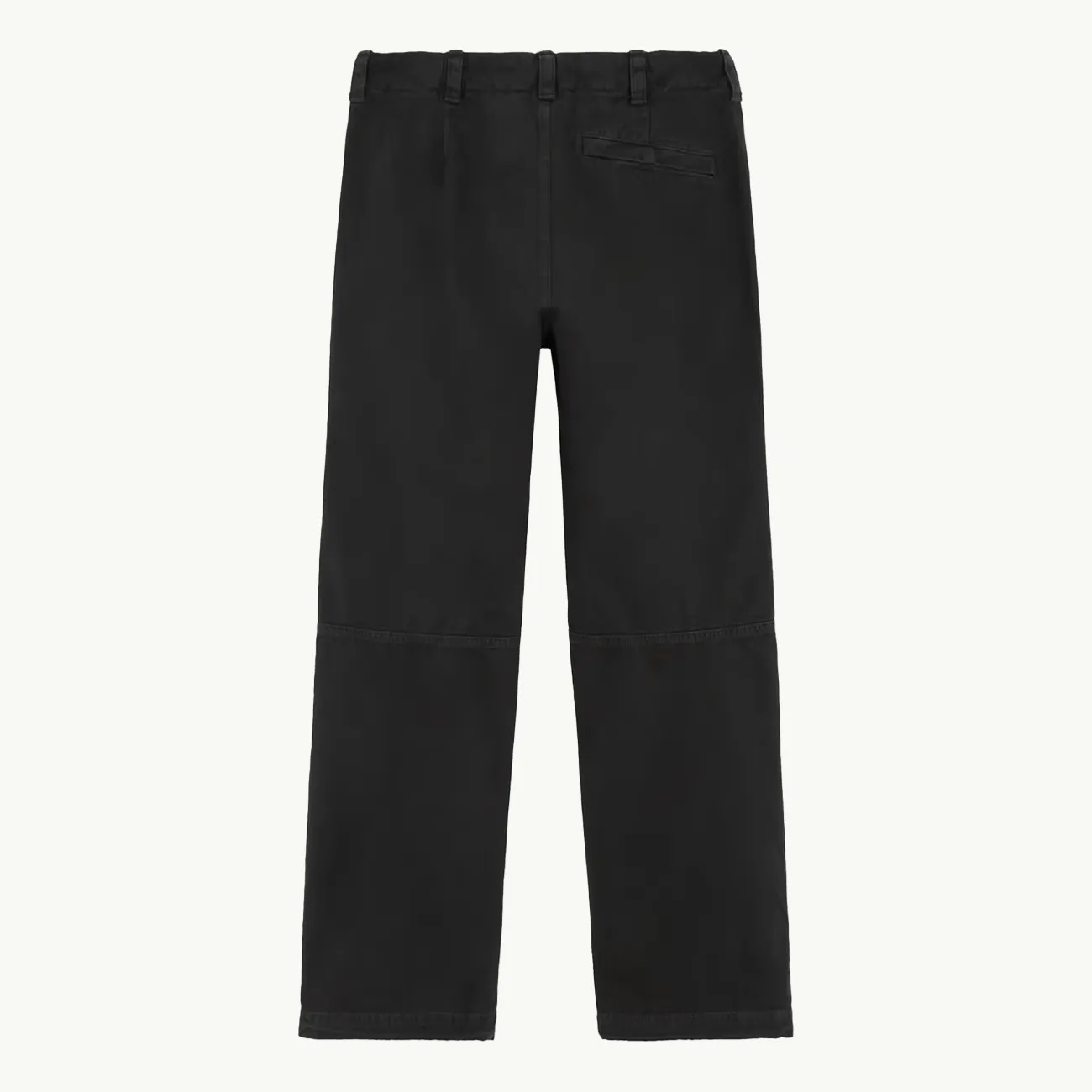 Pants Panama Cotton 'Old' Treatment Relaxed Fit Cargo - Lead Grey 6281