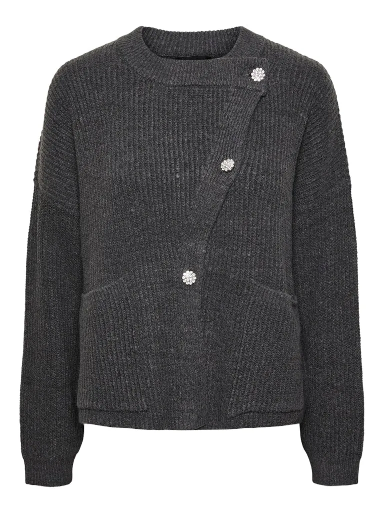 Pieces Siga - Overlap cardigan