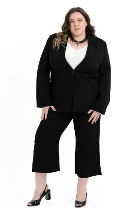 'POWER' Blazer - Black
