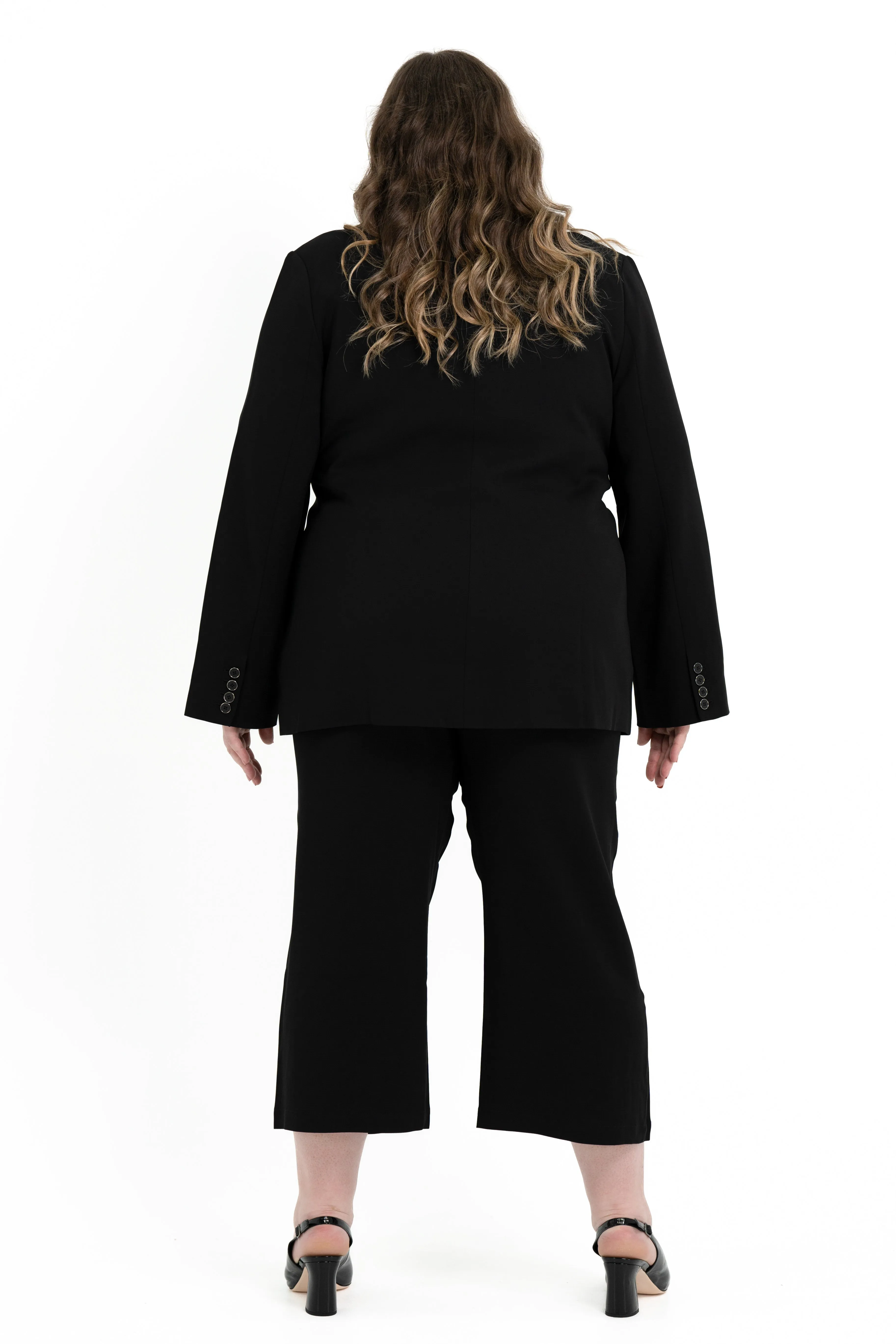 'POWER' Blazer - Black
