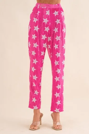 President Barbie Sequin Blazer and Pant Set