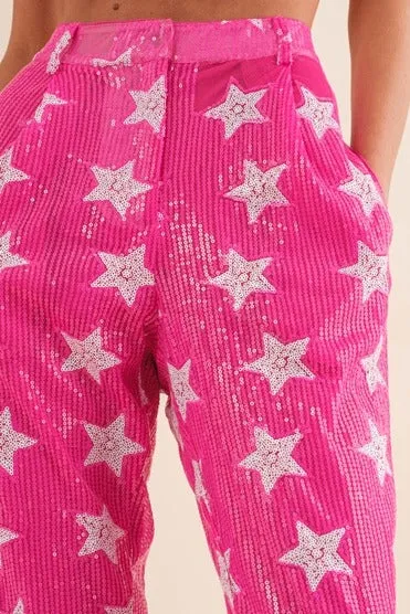 President Barbie Sequin Blazer and Pant Set
