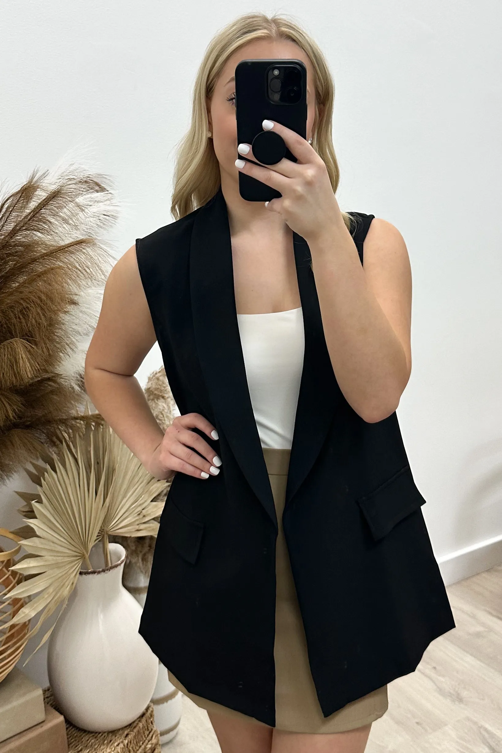 "Making Moves" Blazer (Black)