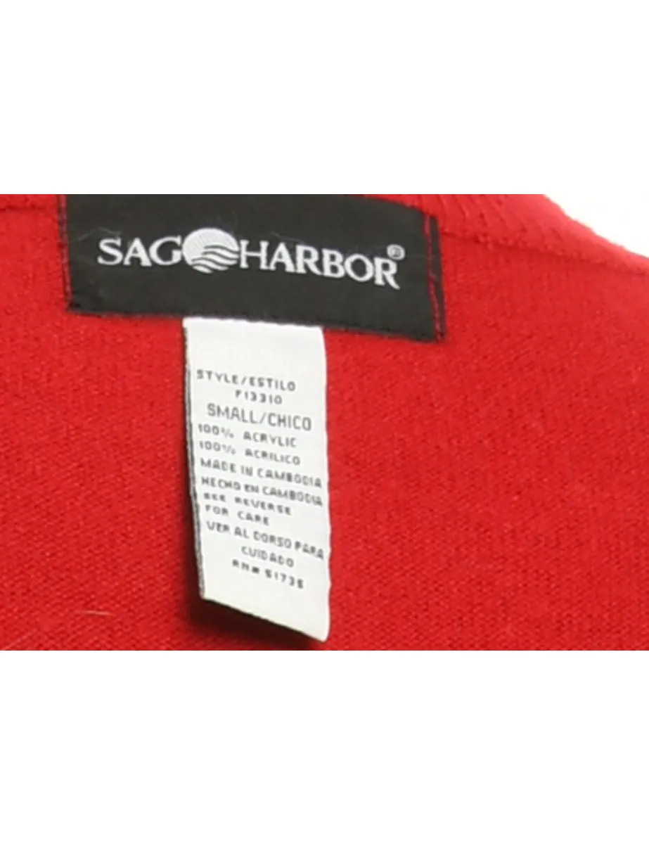 Red Sag Harbor Jumper - S