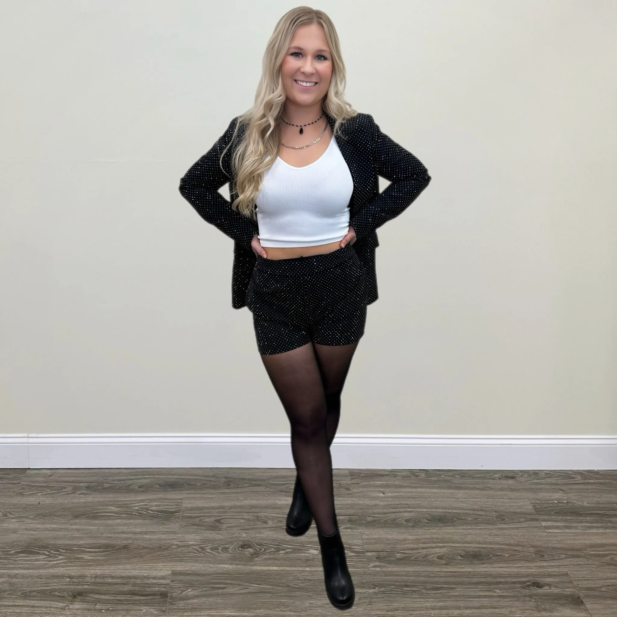 Rhinestone Blazer