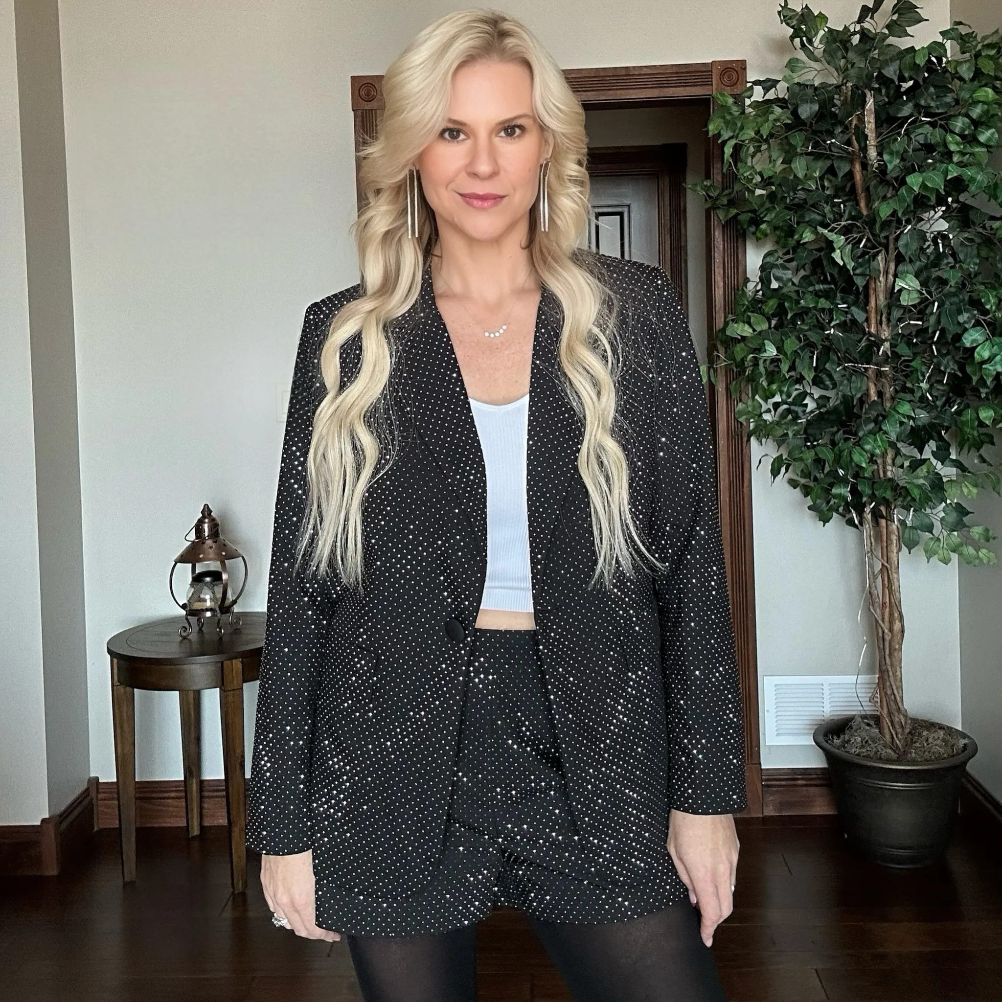Rhinestone Blazer