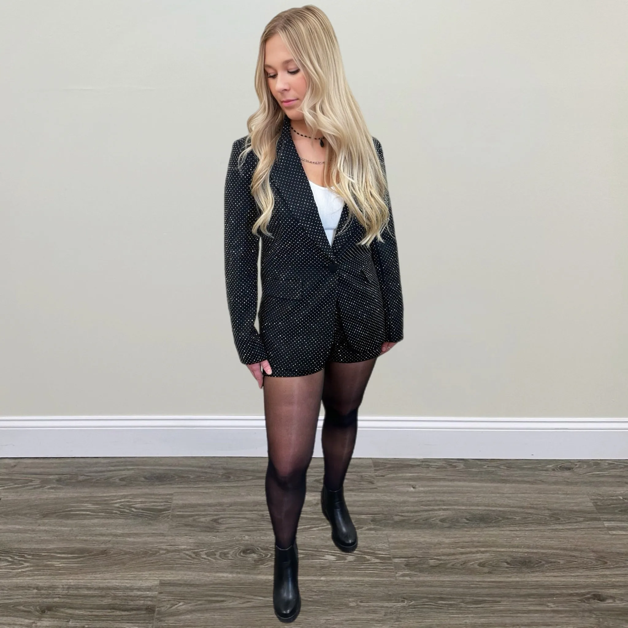 Rhinestone Blazer
