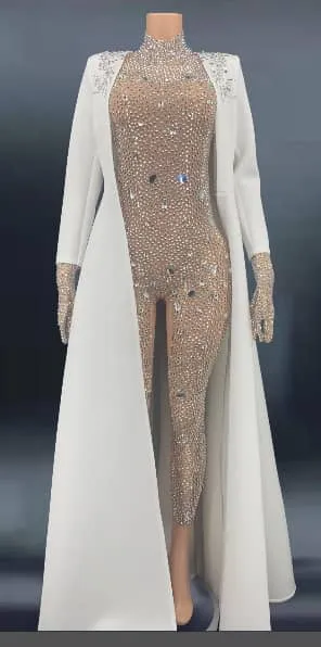Rhinestone Luxury with jacket