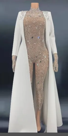 Rhinestone Luxury with jacket