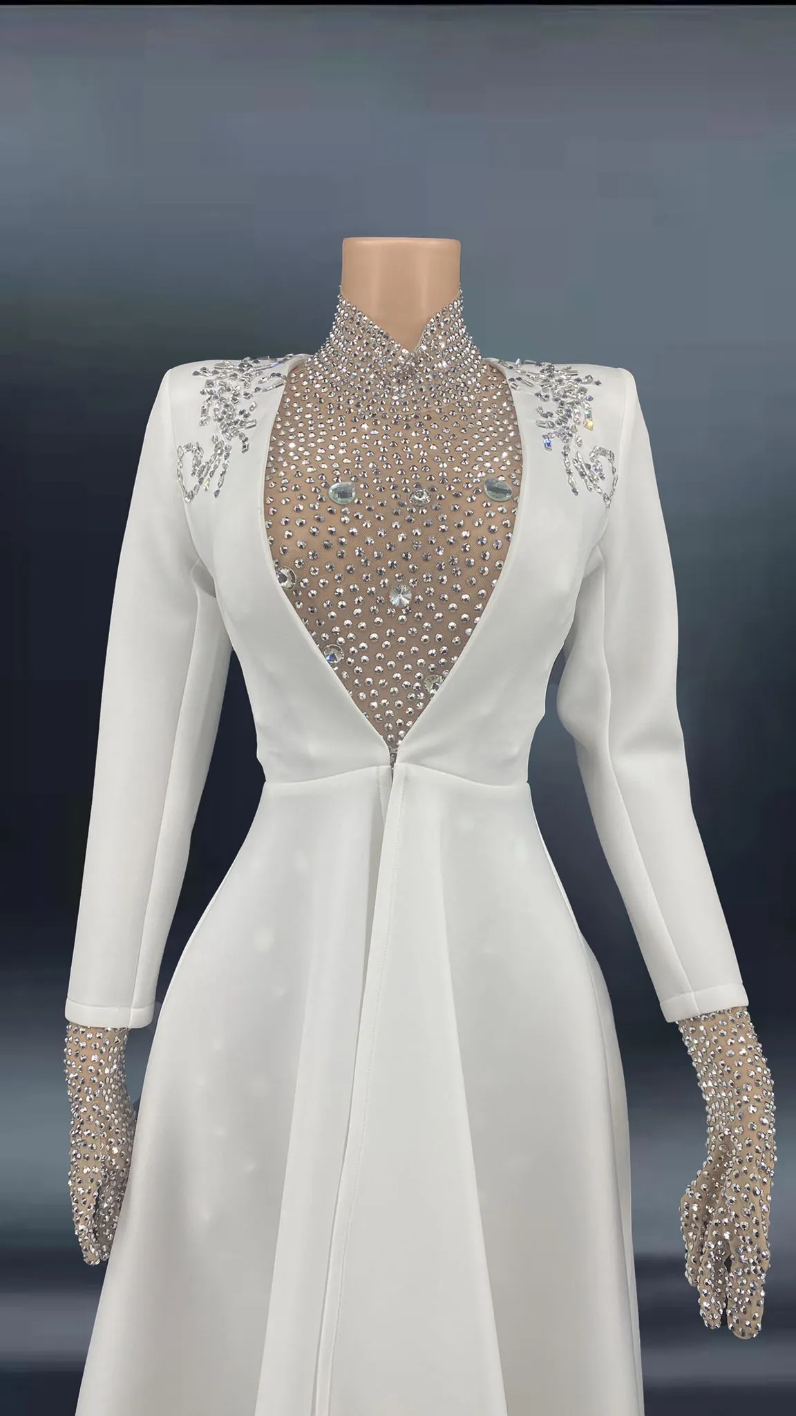 Rhinestone Luxury with jacket