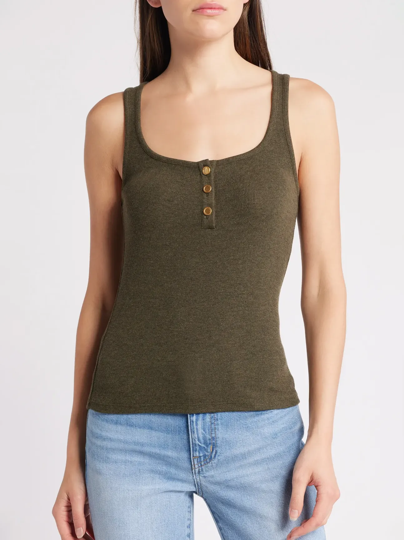 Rib Scoop Button Tank