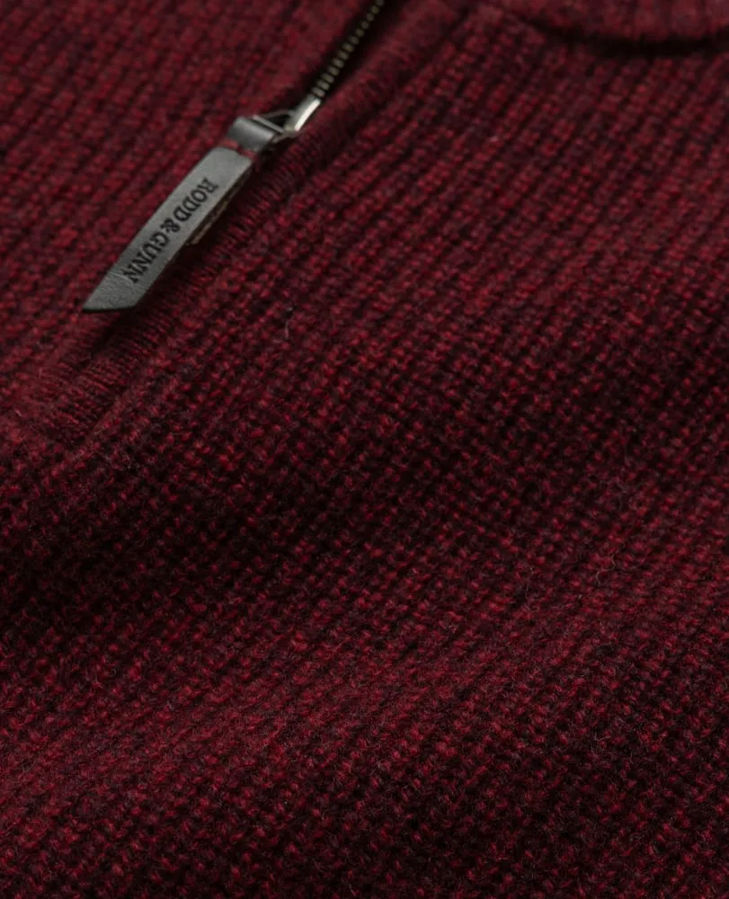 Rodd & Gunn - Robbies Road Merino Sweater - Berry