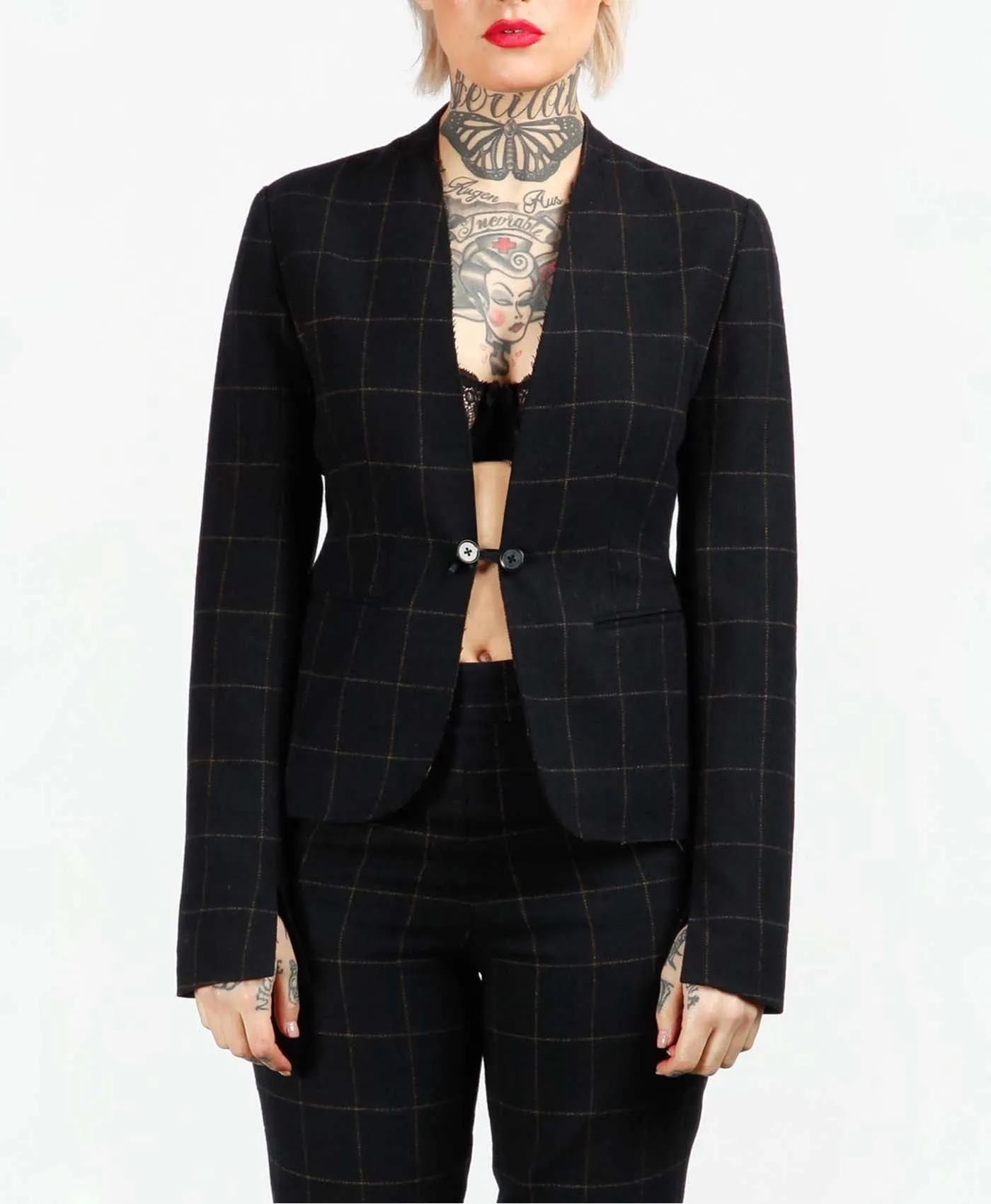 Rogue Check Blazer