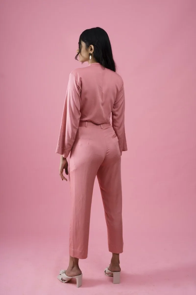 Rosie Tencel Fiber Short Blazer Set