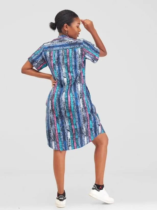 Rudo African Dress - Multicolored