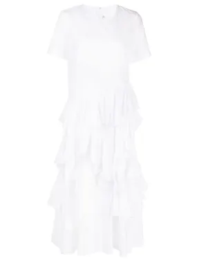 Ruffle Layered T-Shirt Dress