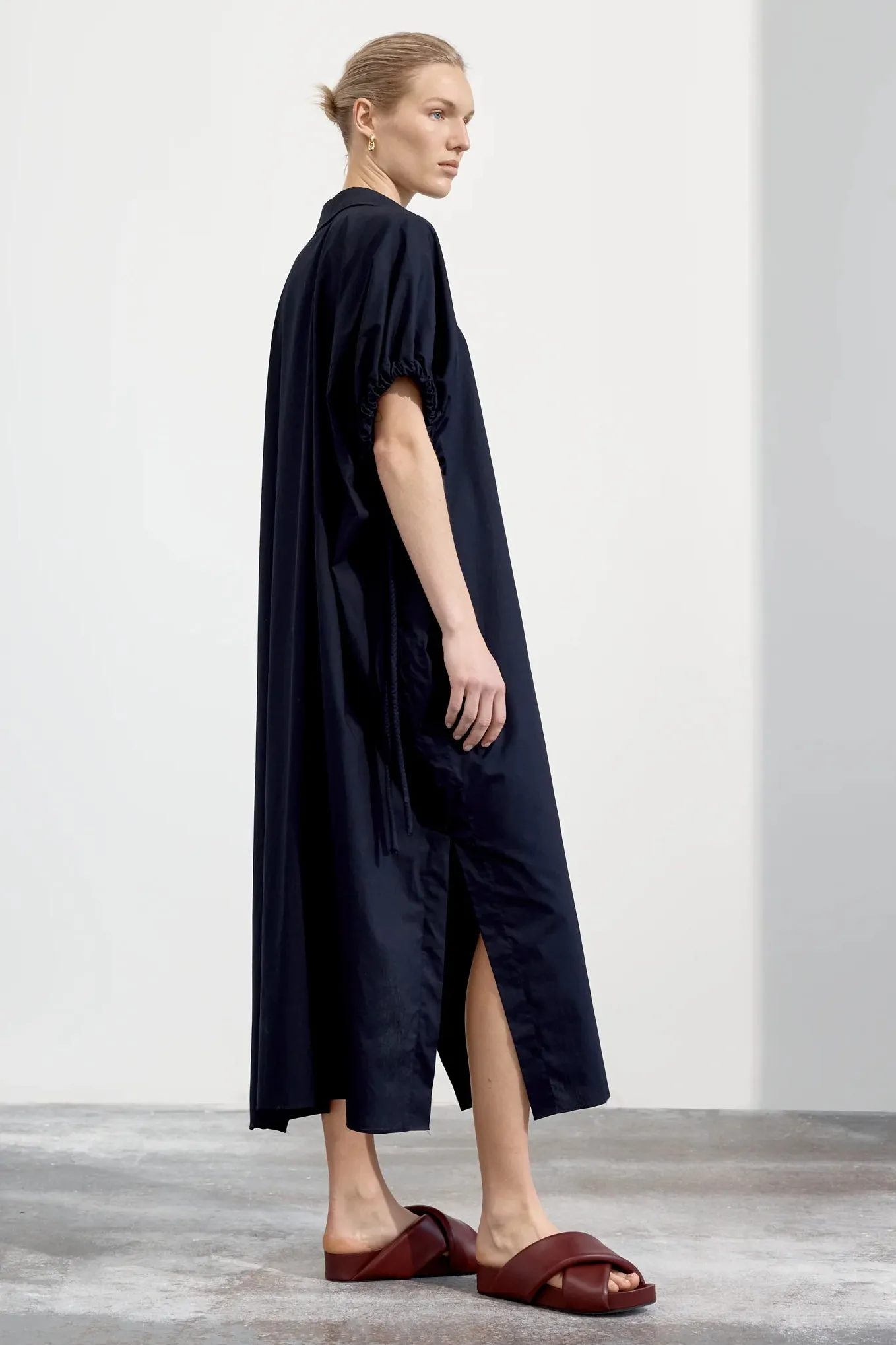 Sara Dress in Navy