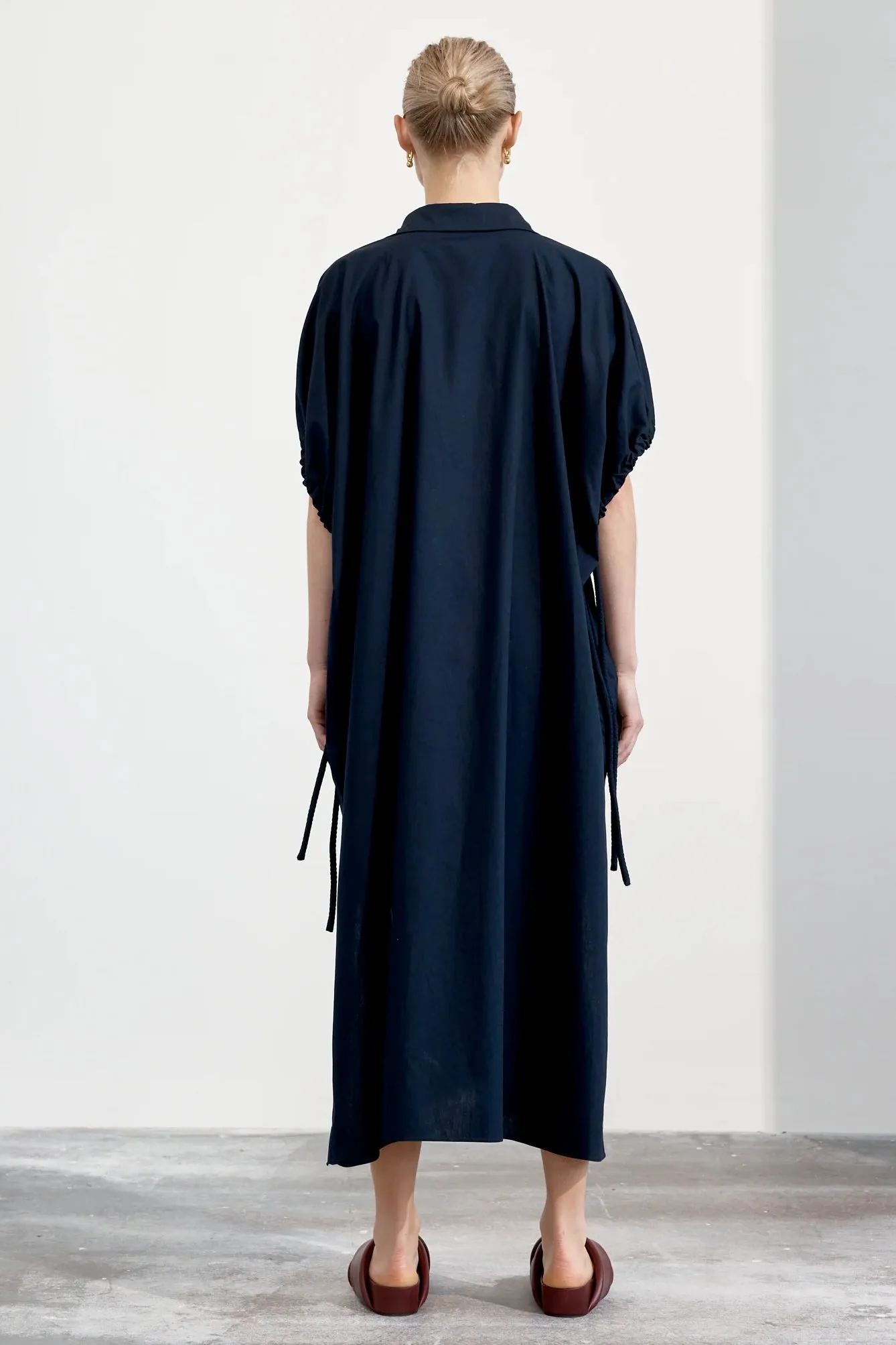Sara Dress in Navy