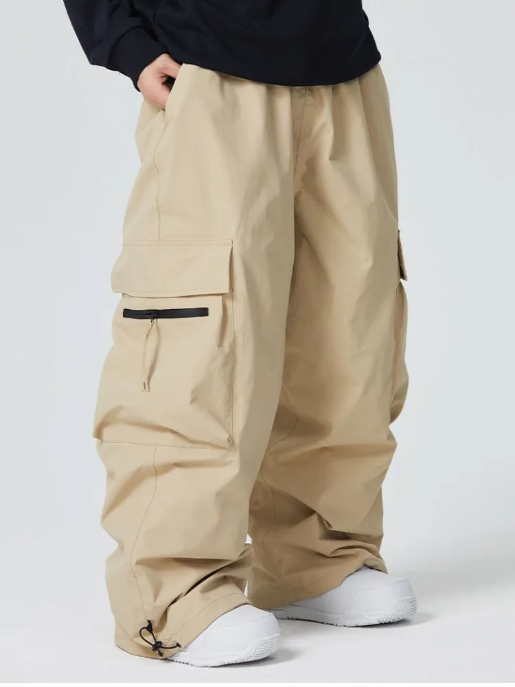 Searipe Zip Pocket Baggy Cargo Snowboard Pants - Women's