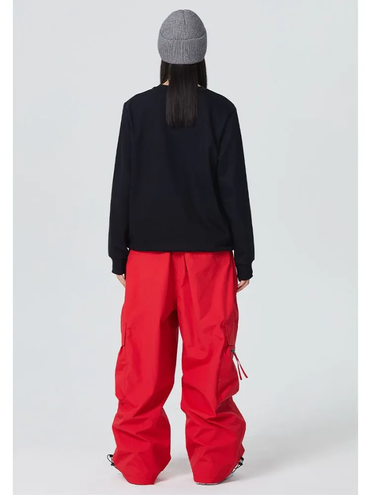 Searipe Zip Pocket Baggy Cargo Snowboard Pants - Women's