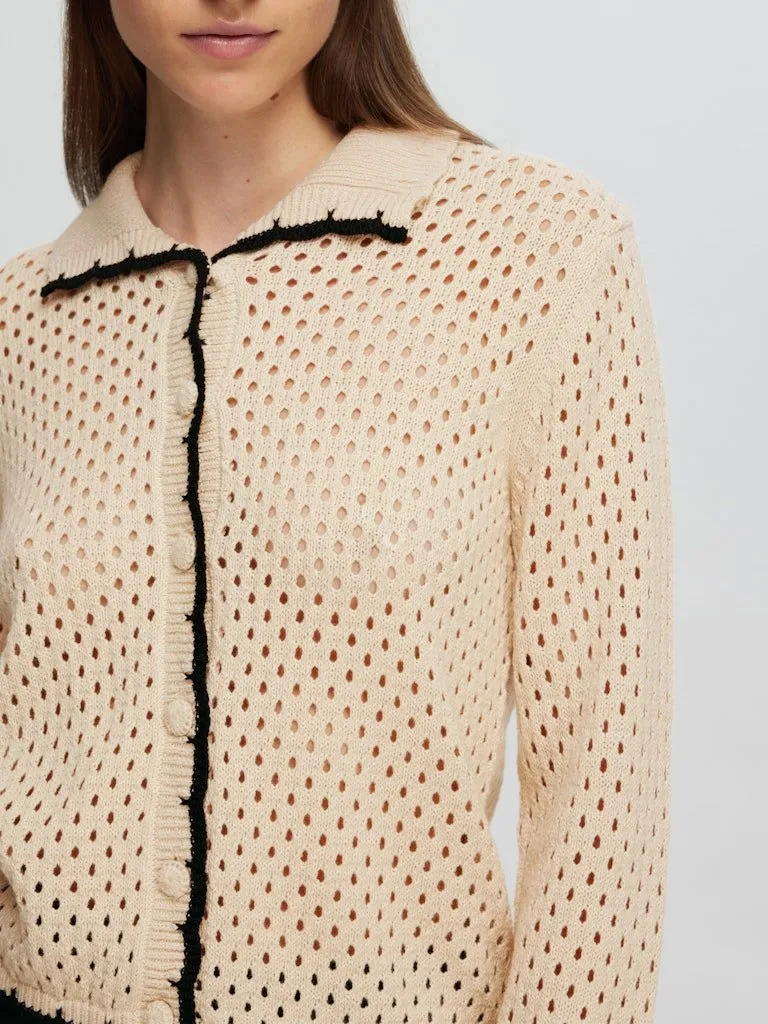 Selected Femme Kenya - Polo cardigan