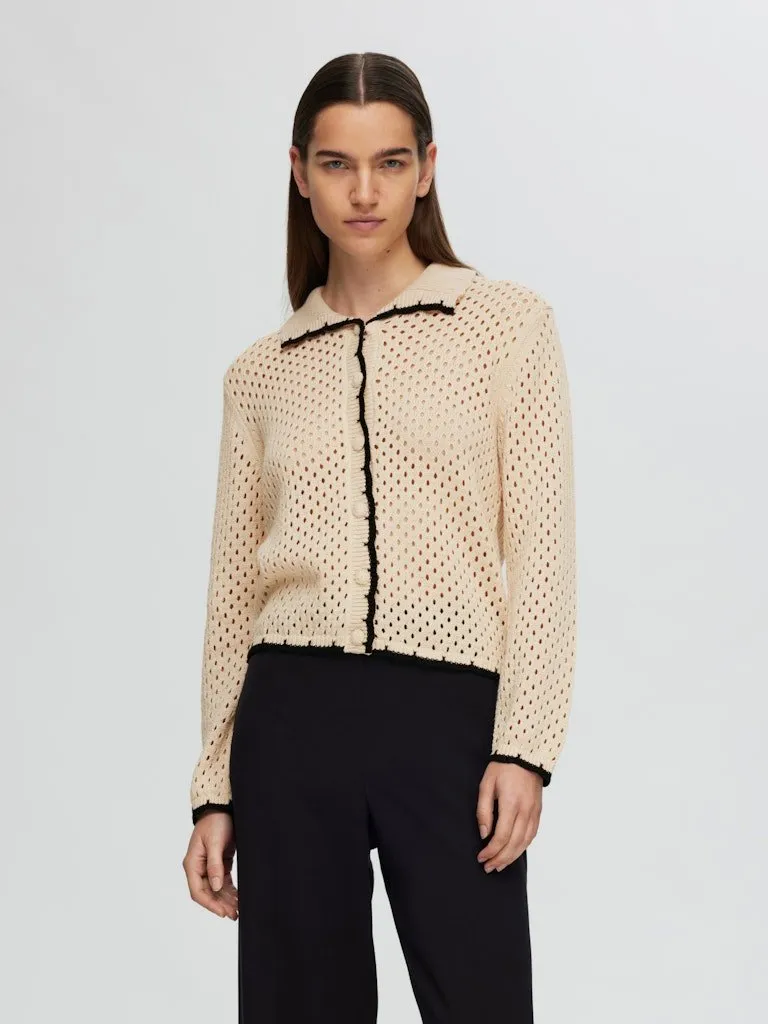 Selected Femme Kenya - Polo cardigan