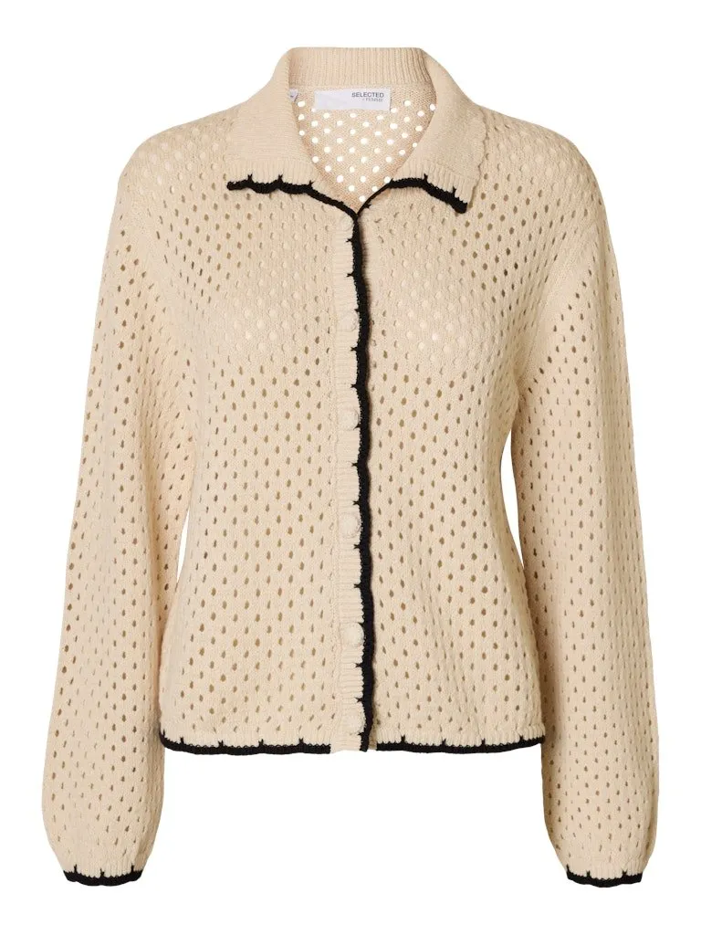Selected Femme Kenya - Polo cardigan